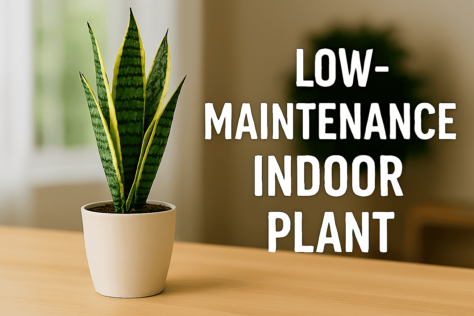 17 types of Low maintenance indoor plants for beginners