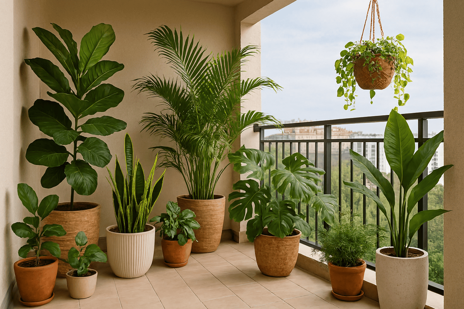 16 types Balcony indoor plant to grow easily