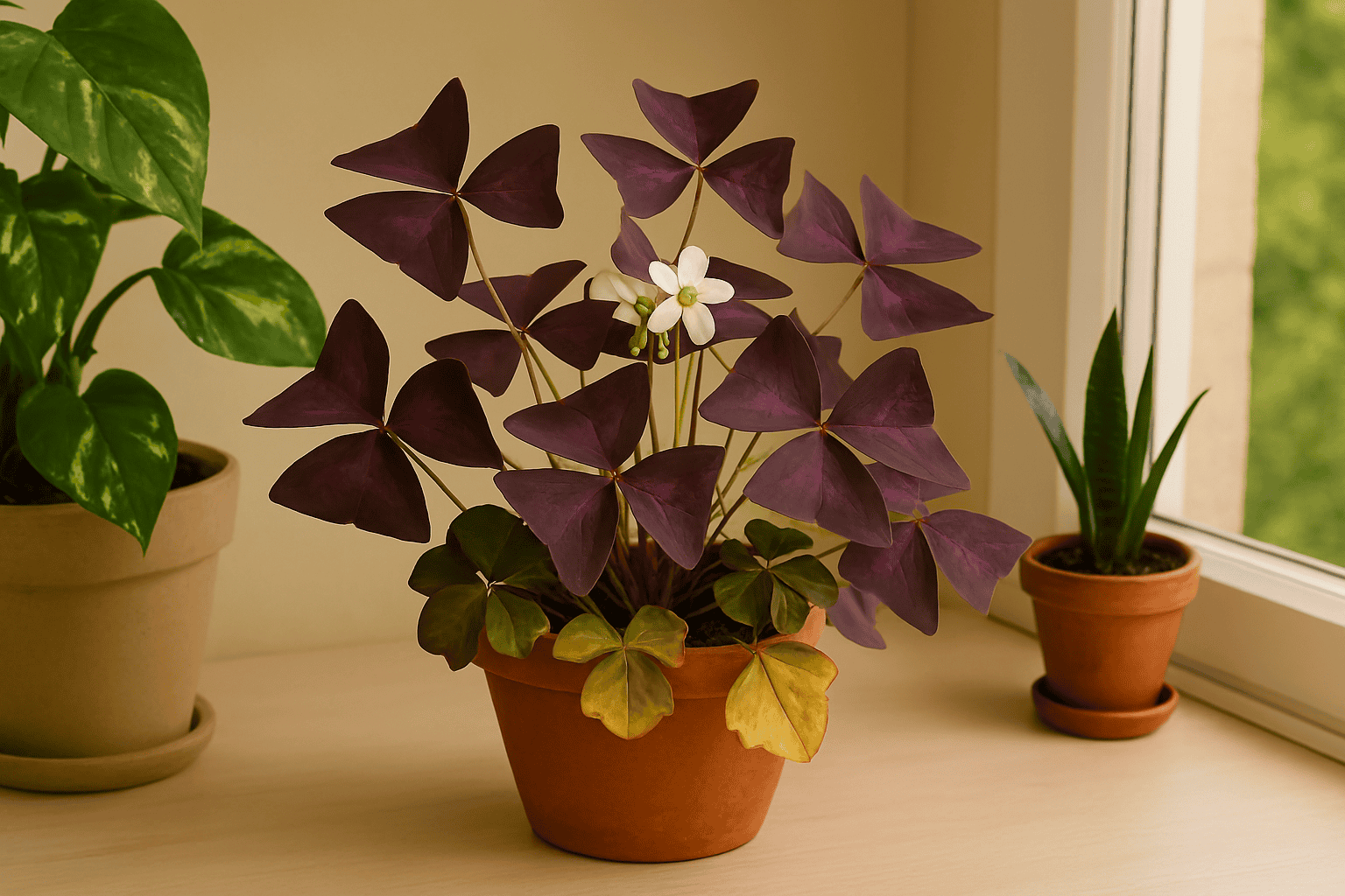 Growing Purple Shamrock Plant: Care Tips & Benefits