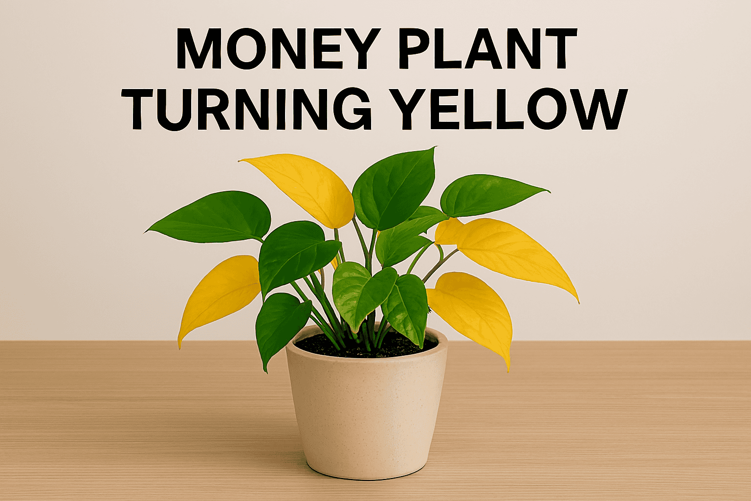 my Money tree plant leaves turning yellow: cause and solution