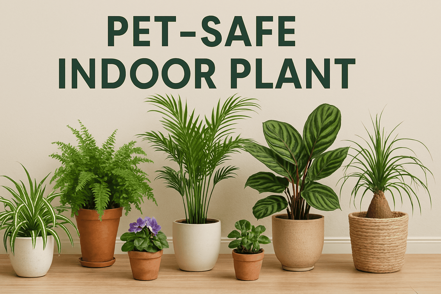 Pet-Safe Indoor Plants: 23 Varieties You Should Know