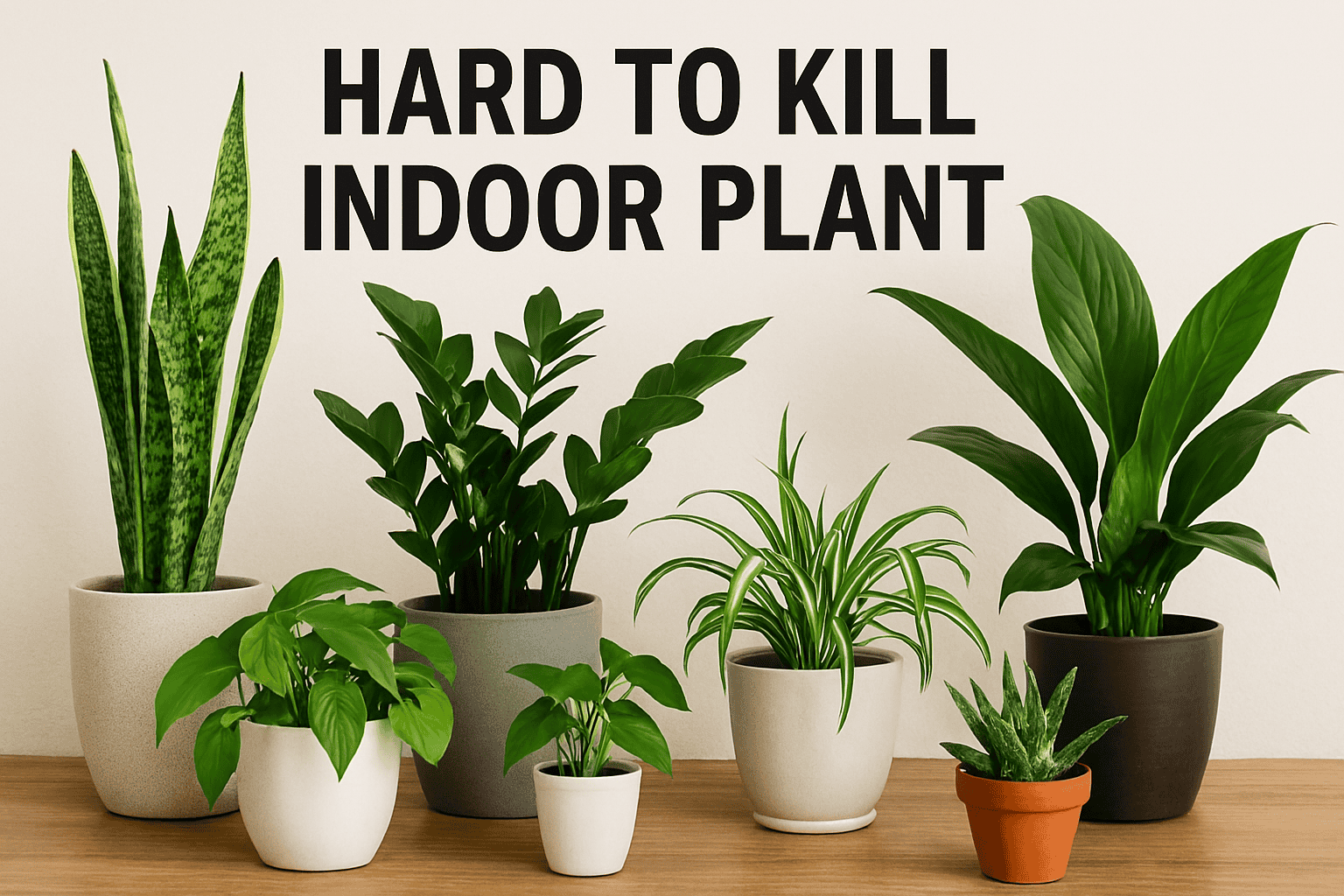 Top 25 Hard-to-Kill Indoor Plants for Your Space
